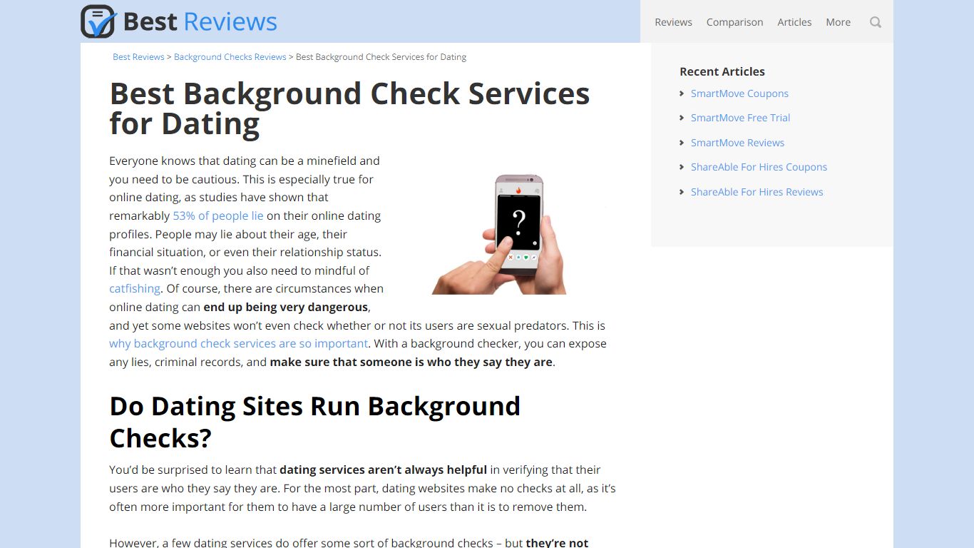 Best Background Check Services for Dating